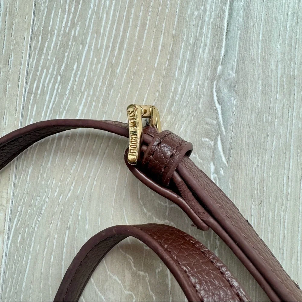 Steve Madden Dark Brown Satchel